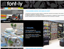 Tablet Screenshot of font-ly.com